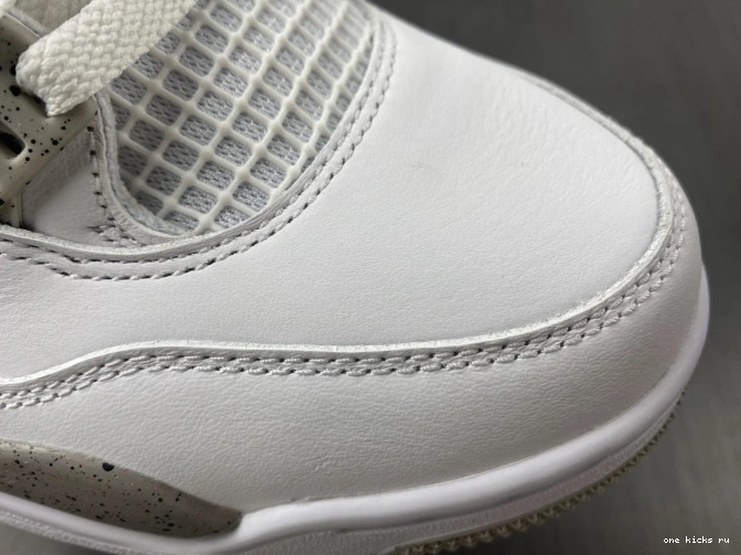 Chep Onekick (2021) Oreo CT8527-100 Retro Jordan 4 White 0604